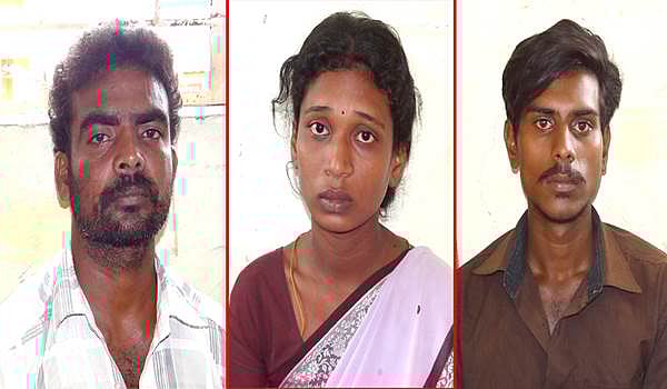 பழனியருகே பேன்சி கடைக்காரர் கொலை வழக்கில் பெண் உட்பட மூன்று பேர் கைது